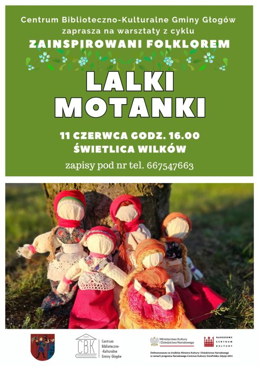 Miniaturka artykułu Etnowarsztaty: lalki motanki (11.06)