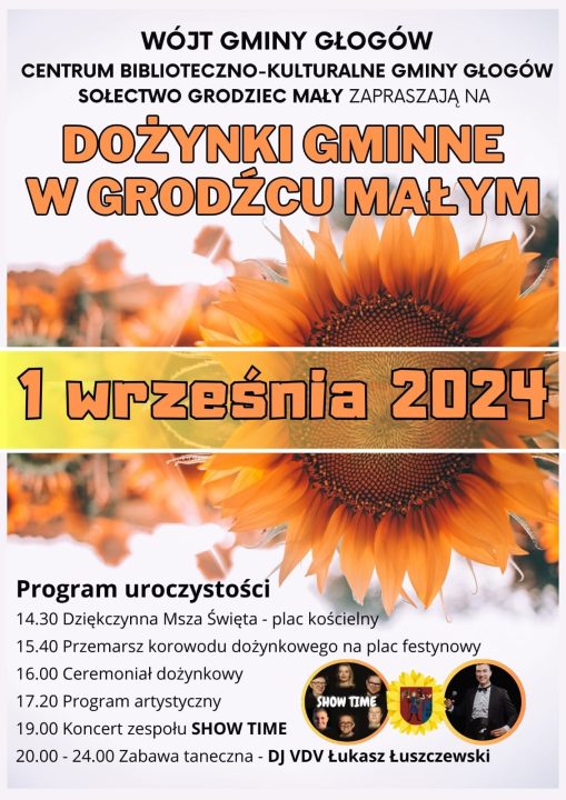 Miniaturka artykułu Zapraszamy na Dożynki Gminne!