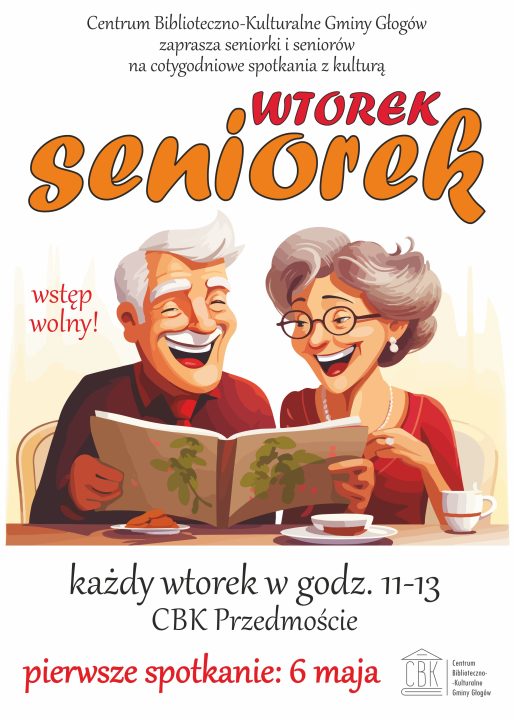 Miniaturka artykułu Wtorek Seniorek – zapraszamy 6 maja!