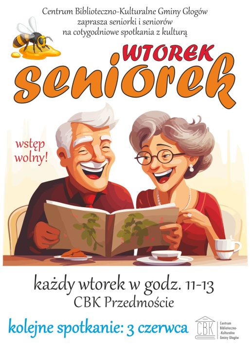 Miniaturka artykułu Zapraszamy na miodowy Wtorek Seniorek – 3.06