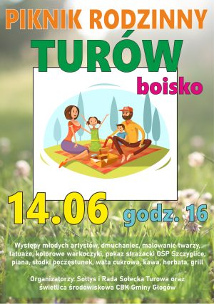 Miniaturka artykułu Piknik Rodzinny w Turowie – 14.06