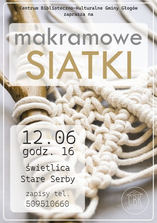 Miniaturka artykułu Makramowe siatki w Starych Serbach – 12.06