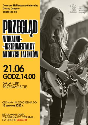 Miniaturka artykułu Przegląd Młodych Talentów Gminy Głogów – 21.06