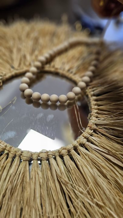 Miniaturka artykułu Lustra w stylu boho – rękodzieło w Kluczach (26.06)