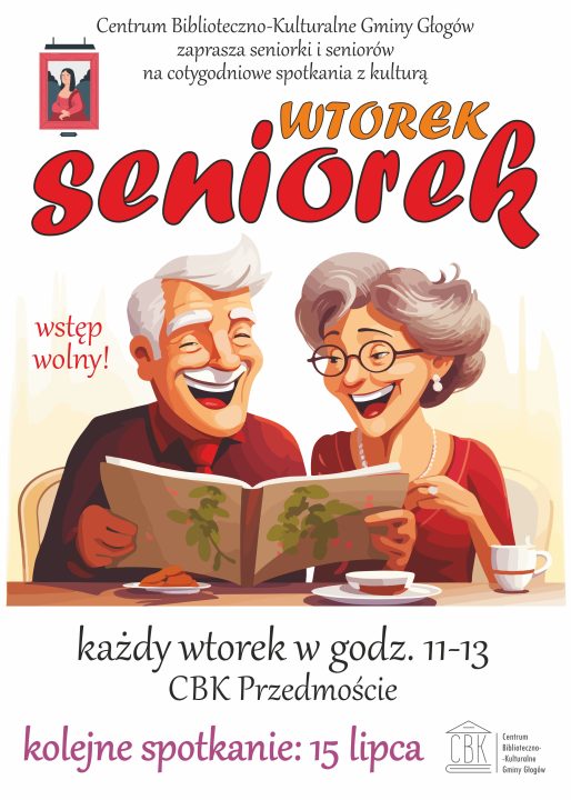 Miniaturka artykułu Wtorek Seniorek w Przedmościu – 15 lipca!