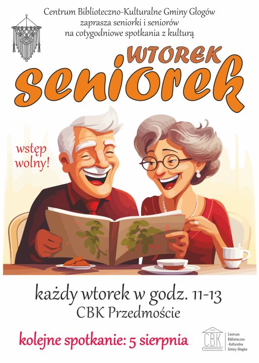Miniaturka artykułu Wtorek Seniorek – 5 sierpnia spotkanie z makramą!