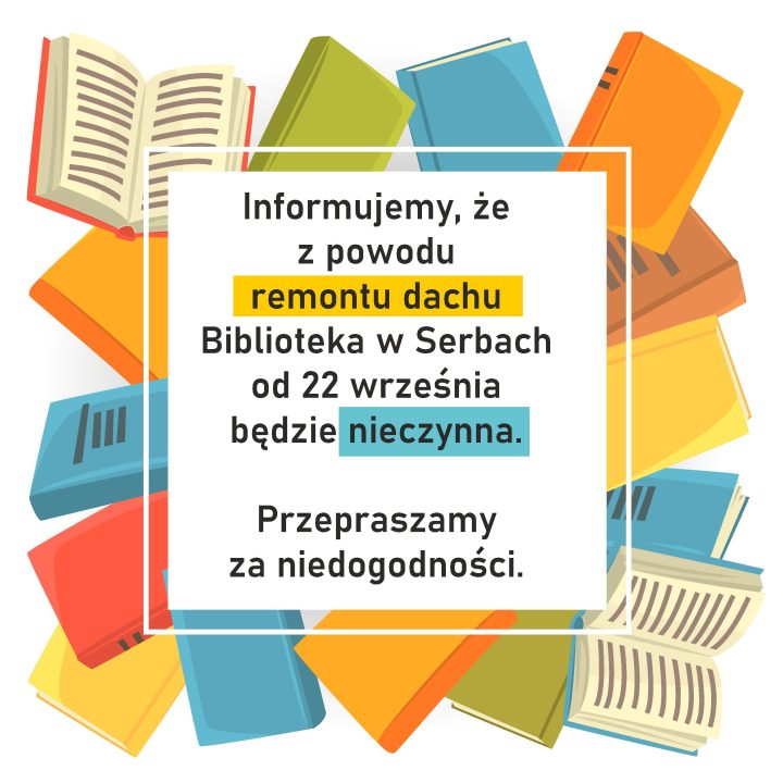 Miniaturka artykułu Zaczął się remont dachu w bibliotece w Serbach
