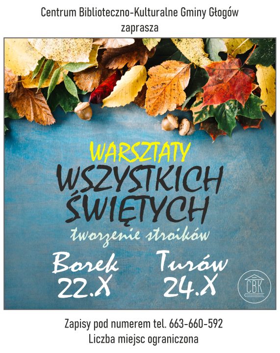 Miniaturka artykułu Warsztaty Wszystkich Świętych – Borek, Turów