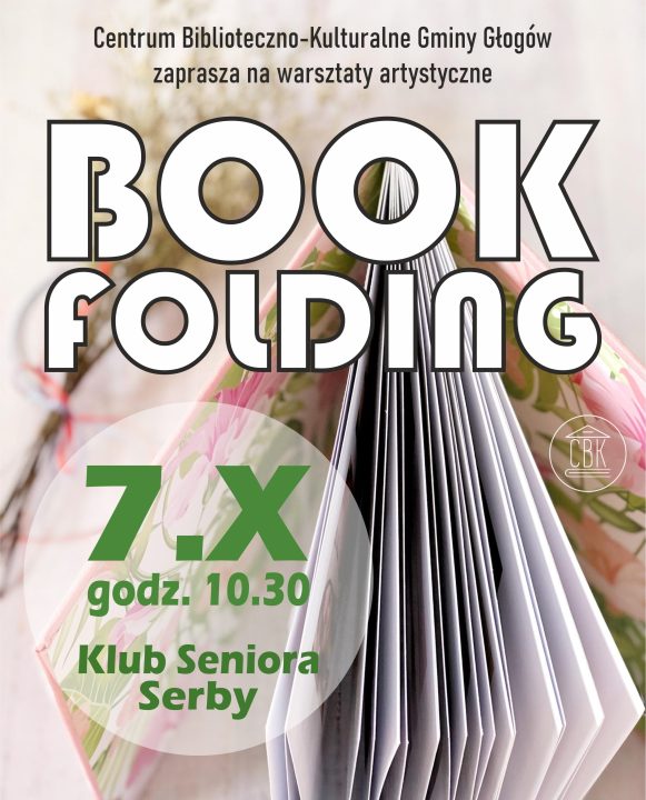 Miniaturka artykułu Zapraszamy na warsztaty z book foldingu – 7.10