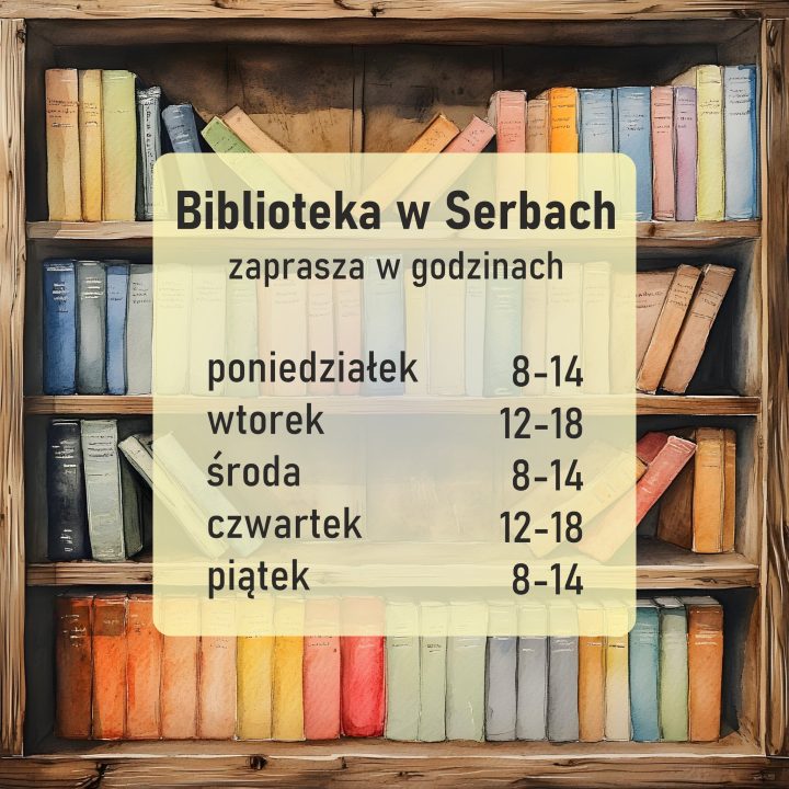 Miniaturka artykułu Nowości w naszej bibliotece w Serbach, zapraszamy!