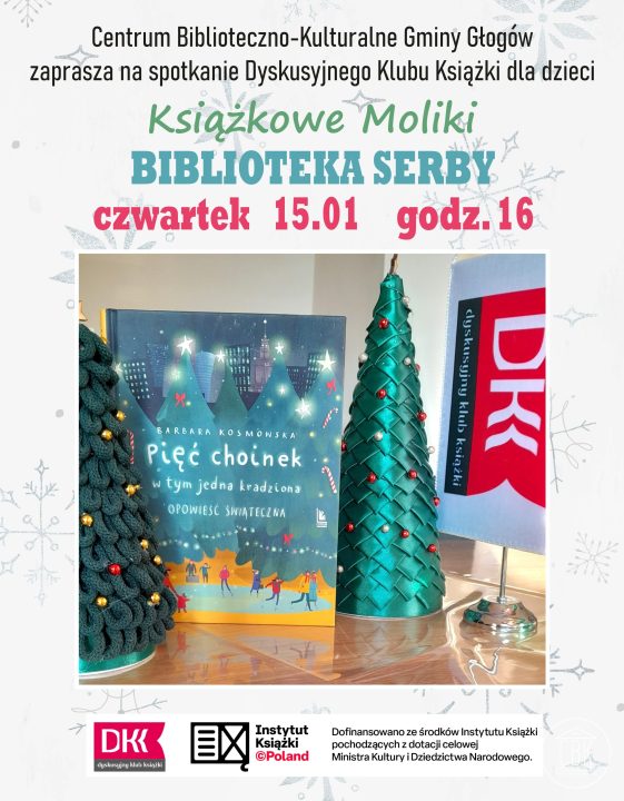 Miniaturka artykułu Moliki: kolejne spotkanie DKK dla dzieci (15.01)