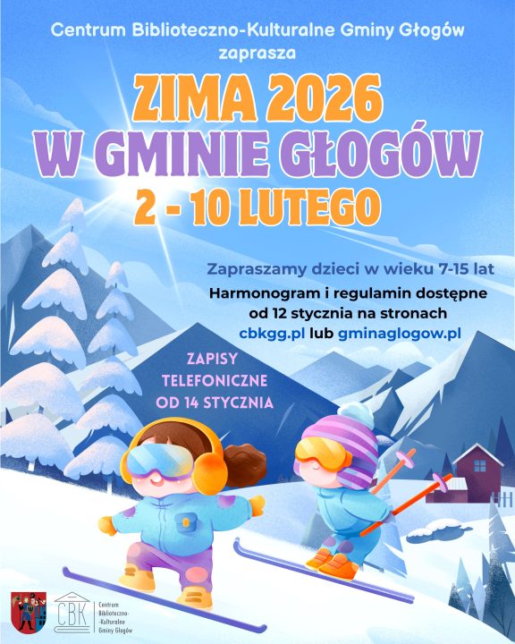 Miniaturka artykułu Zima w Gminie Głogów 2026 – zapraszamy!
