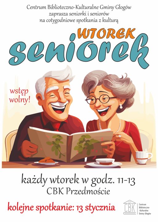 Miniaturka artykułu Wtorek Seniorek powraca: zapraszamy 13 stycznia!