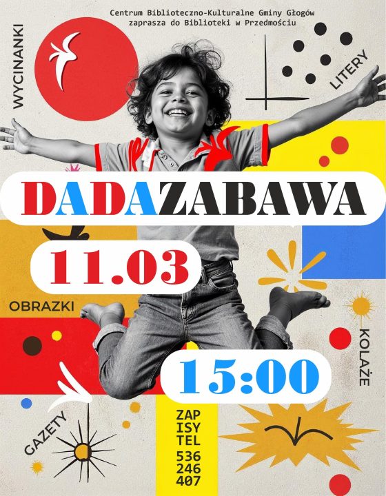 Miniaturka artykułu Dadazabawa! Czas na kreatywne kolaże! (11.03)