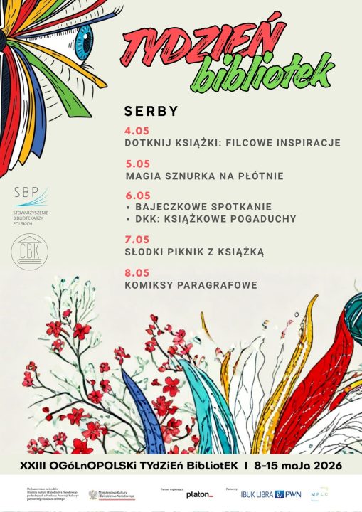 Miniaturka artykułu Tydzień Bibliotek – zapraszamy do Serbów! (4-8.05)