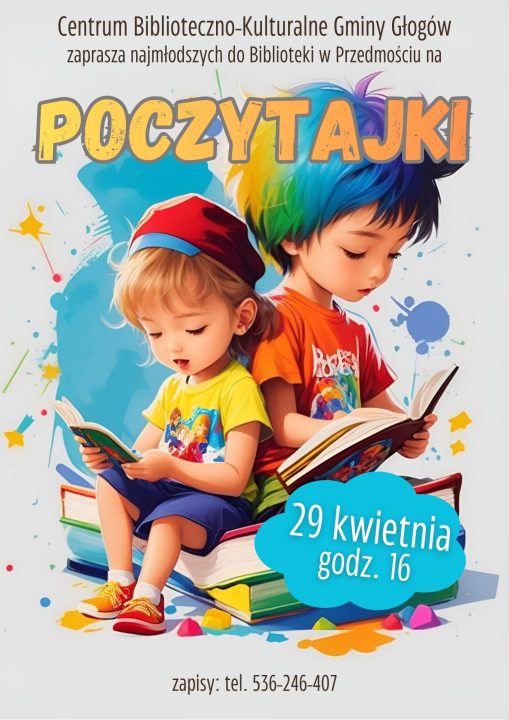 Miniaturka artykułu Kolejne Poczytajki dla najmłodszych w Przedmościu (29.04)