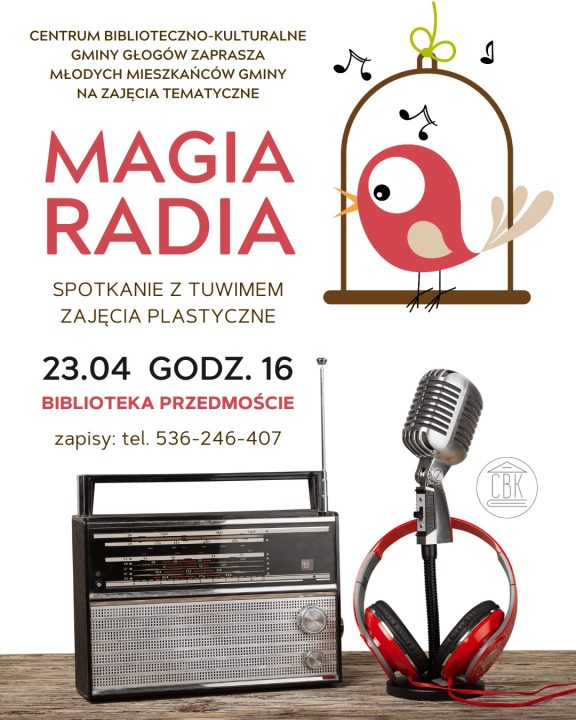 Miniaturka artykułu Magia radia w bibliotece w Przedmościu (23.04)