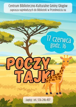 Miniaturka artykułu Zapraszamy na czerwcowe Poczytajki – 17.06