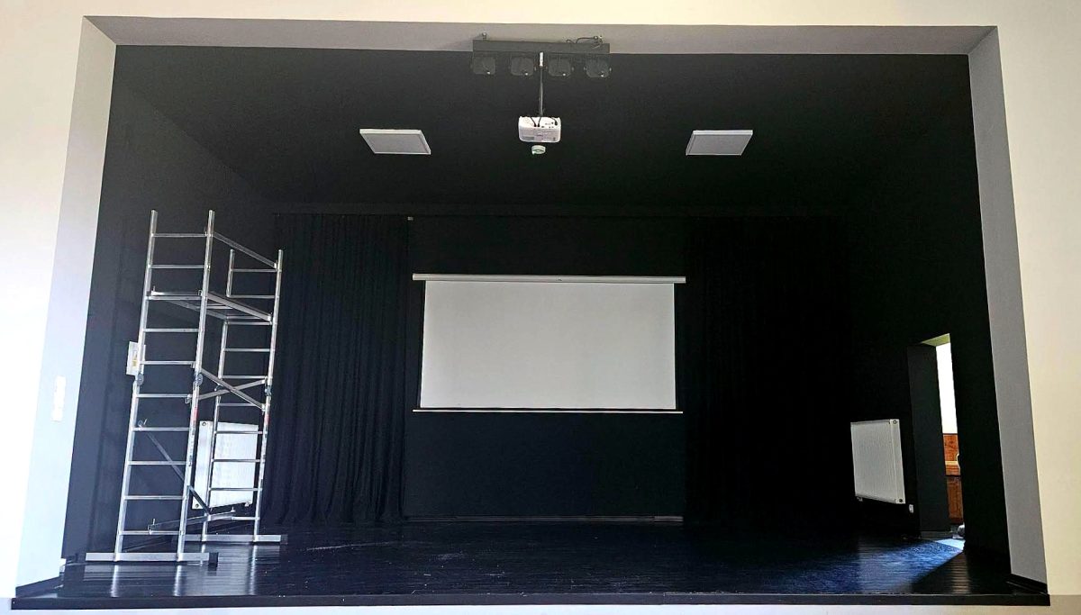 Miniaturka artykułu Nasza scena w Przedmościu nabrała więcej czerni!
