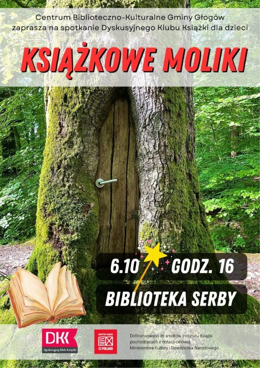 Miniaturka artykułu Dyskusyjny Klub Książki dla dzieci zaprasza (6.10)