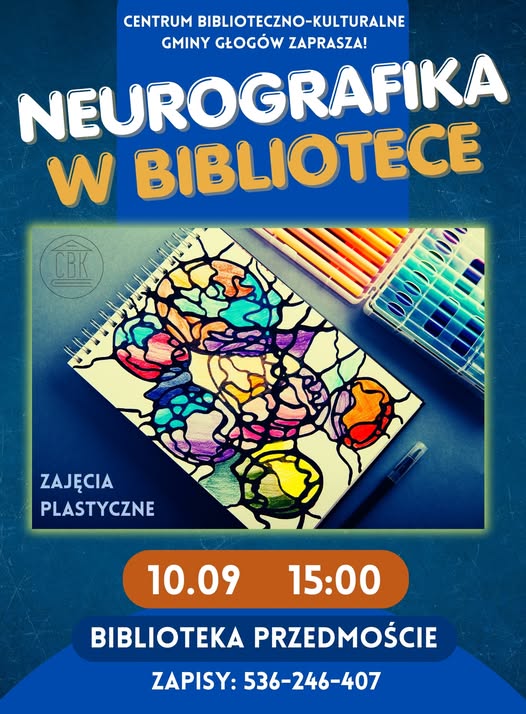 Miniaturka artykułu Neurografika w bibliotece Przedmoście (10.09)