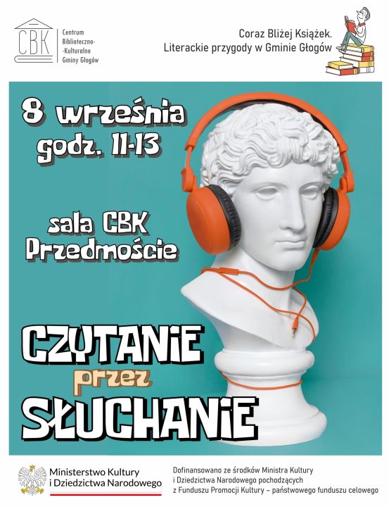 Miniaturka artykułu Czytanie przez słuchanie: e-booki i audiobooki (8.09)