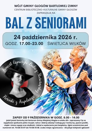 Miniaturka artykułu Bal z Seniorami 24.X! Zapisy od 9 października!