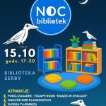 Miniaturka artykułu Biblioteka w Serbach zaprasza na Noc Bibliotek (15.10)